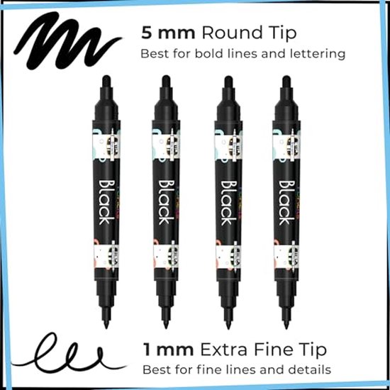 Calligrafie pennen, markers en fine liners - Atelier Cre-Actief Calligrafie pennen, markers en fine liners - Atelier Cre-Actief