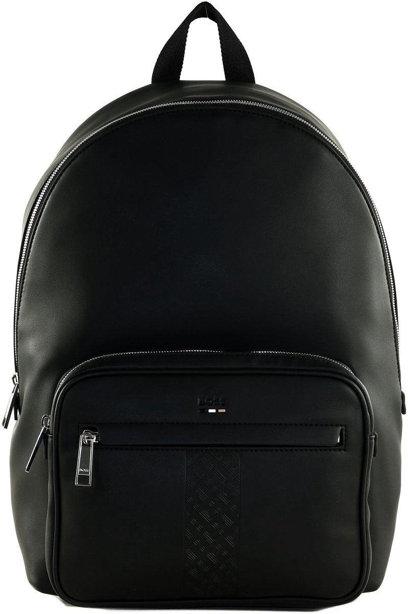 BOSS laptop rugzak rugzak met laptopvak Ray MS Backpack Black zwart