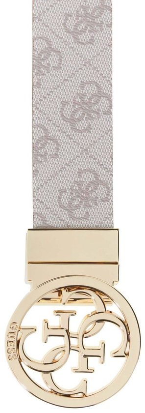 GUESS ceinture Noelle Nolana Belt W95 Dark Taupe Logo