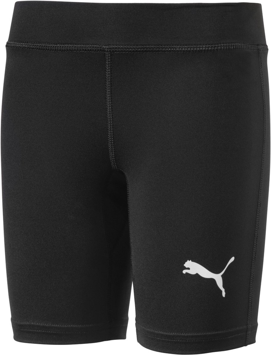 Puma Kinder Tights LIGA Baselayer ShortTight Jr 655937 Puma -140 Zwart