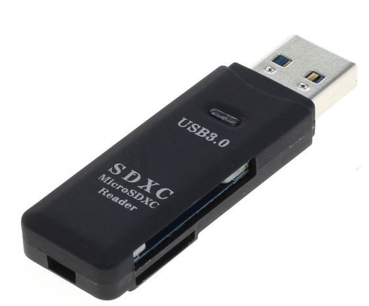 Alles-in-1 compacte SD USB 3.0 kaartlezer