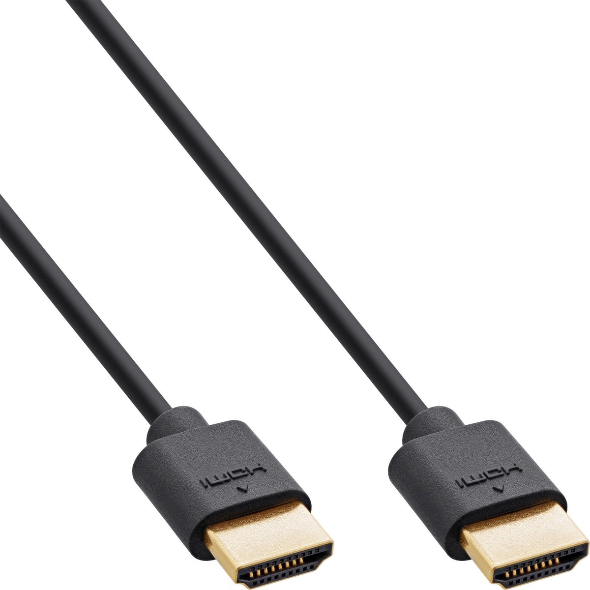HDMI kabel | Slimline | HDMI2.1 (8K 60Hz + HDR) | koper | zwart | 2 meter