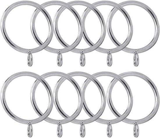 INTENSIONS Ringen met haken rvs-optiek voor 28 mm roede 10 stuks kopen