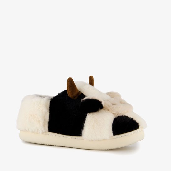 Koe Pantoffels - Thu!s - Dames - Zwart