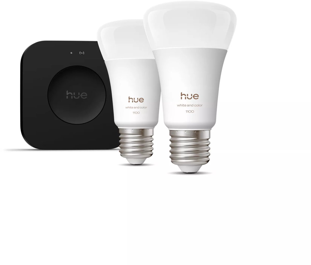 Philips Hue starterkit - wit en gekleurd licht - 1 Bridge Pro - 2-pack E27 1100 lumen — afbeelding 5