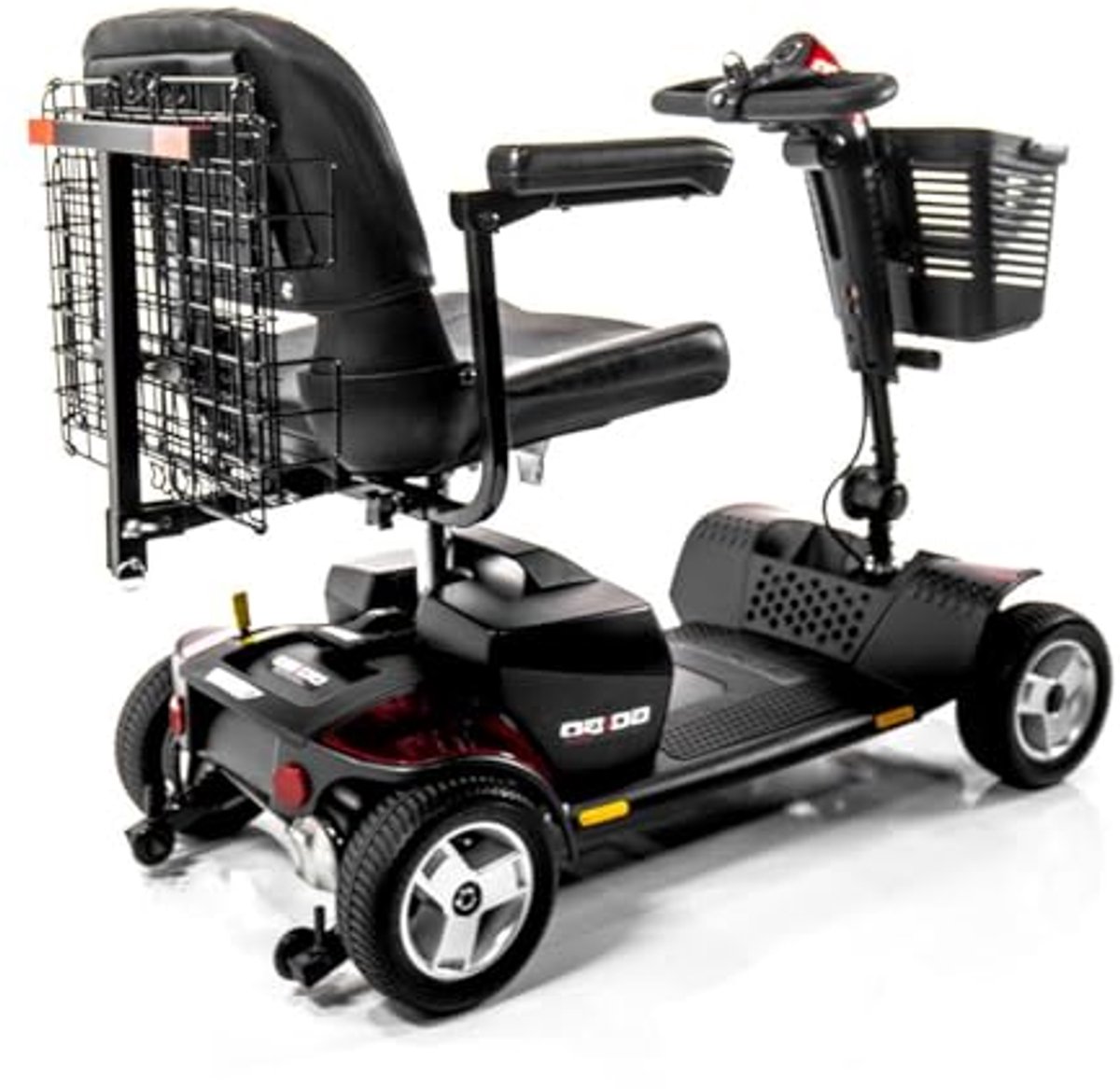 Opvouwbare Achtermand voor Scootmobiel - 50 x 27 x 20 cm - Maximaal 15 kg