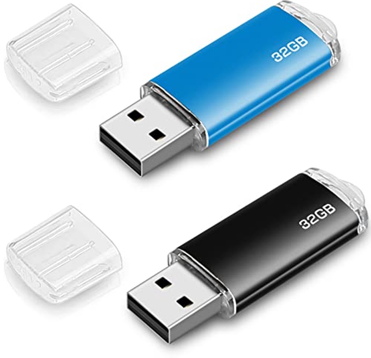 32GB USB Flash Drive - 2 Stuks - Geheugen Pen Drive