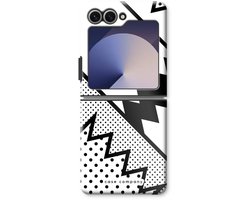Case Company® - Hoesje geschikt voor Samsung Galaxy Z Flip6 hoesje - Pop Art #5 - Tough Case - Maximale Bescherming alle Kanten en Schermrand