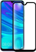 Huawei P Smart (2020) Screenprotector - Full Cover Screenprotector - Case-Friendly - Zwart