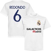 Galacticos Real Madrid Redondo 6 Team T-shirt - Wit - 4XL