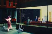 BANKSY Nighthawks Anteater Canvas Print