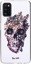 Casetastic Samsung Galaxy A41 (2020) Hoesje - Softcover Hoesje met Design - Metamorphosis Skull Print