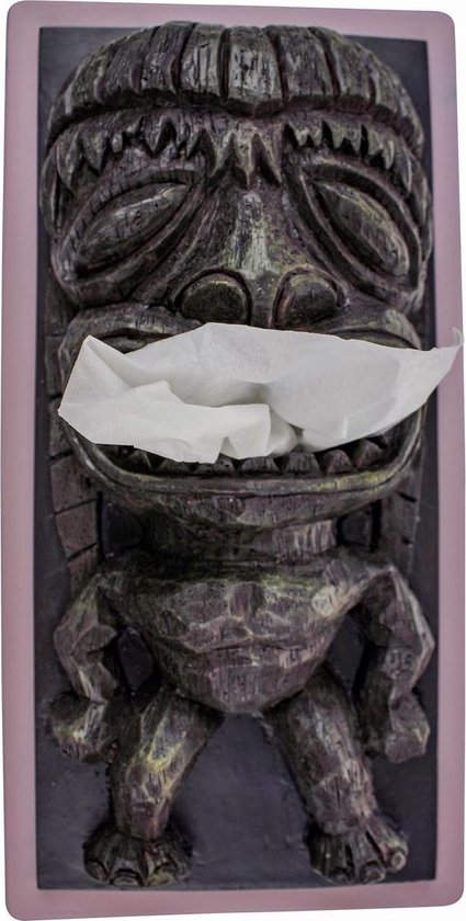 tiki tissue box