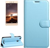 Voor xiaomi redmi 3 pro litchi textuur horizontale flip lederen tas met magnetische gesp & houder & kaartsleuven & portemonnee (blauw)