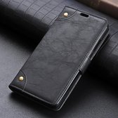 Koperen gesp Retro Crazy Horse Texture Horizontale Flip Leather Case voor Huawei Mate 20 Lite, met houder & kaartsleuven & portemonnee (zwart)