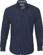 Hensen Overhemd - Slim Fit - Blauw - XL