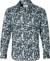 No Excess Overhemd - Modern Fit - Blauw - XXL