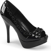 Demonia Hoge hakken -39 Shoes- PIXIE-18 US 9 Zwart