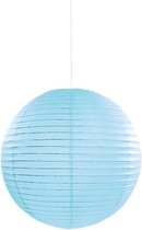 Lampion Lichtblauw - 20cm - 1 Stuk