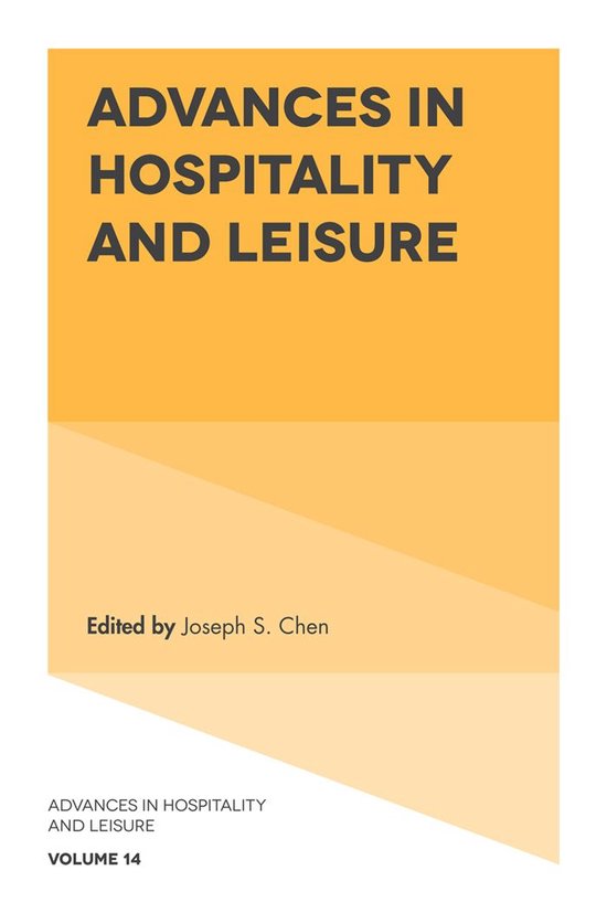 Advances in Hospitality and Leisure 14 - Advances in Hospitality and Leisure