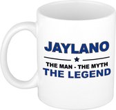 Jaylano The man, The myth the legend cadeau koffie mok / thee beker 300 ml