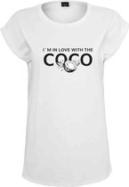Mister Tee Dames Tshirt -XS- Coco Wit