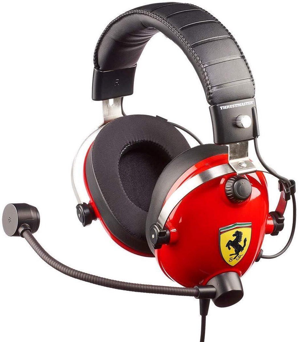 Thrustmaster T.Racing Scuderia Ferrari Edition Wired Gaming Headset (PC/PS4/Xbox One)