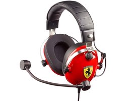 Thrustmaster T.Racing Scuderia Ferrari Edition Headset - Zwart, Rood - multiplatform gaming-headset
