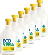 Ecover Wasverzachter Voordeelverpakking 6 x 1,5L - 300 Wasbeurten | Verzacht & Verzorgt