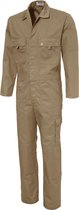 Ultimate Workwear - Standaard Overall IMST - polyester/katoen - 245gr/m2 - Khaki/Kaki - NU TIJDELIJK IN PRIJS VERLAAGD