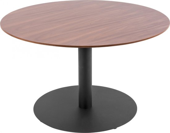 Leitmotiv Koffietafel Dot 35 X 60 Cm Staal Donkerbruin/zwart