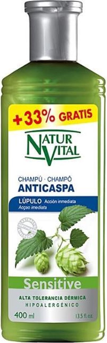 Natur Vital Champu Anticaida Cuero Cabelludo Sensible 400 Ml