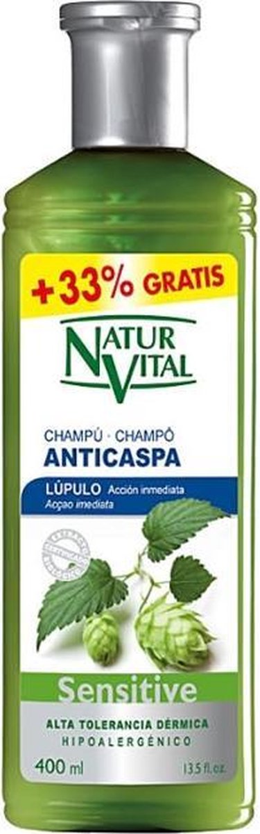 Natur Vital Anti-hair Loss Shampoo Sensitive Scalp 400 Ml