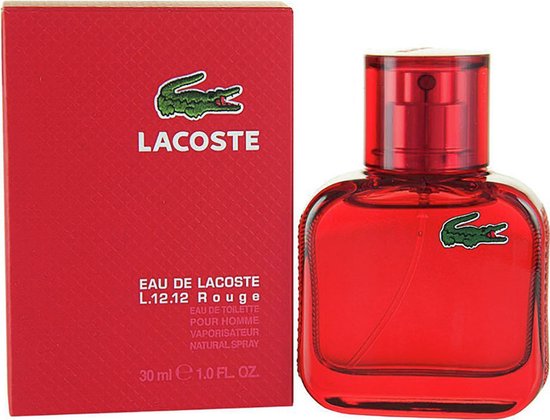 lacoste red rouge