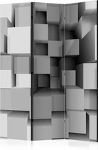Kamerscherm - Scheidingswand - Vouwscherm - Geometric Puzzle [Room Dividers] 135x172 - Artgeist Vouwscherm