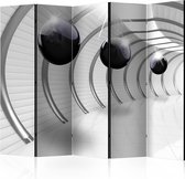 Kamerscherm - Scheidingswand - Vouwscherm - Futuristic Tunnel II II [Room Dividers] 225x172 - Artgeist Vouwscherm