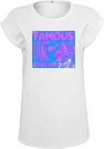 Famous Stars and Straps Dames Tshirt -S- Loud and Clear Wit
