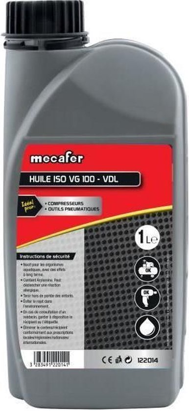 MECAFER 122014 Compressorolie - 1L