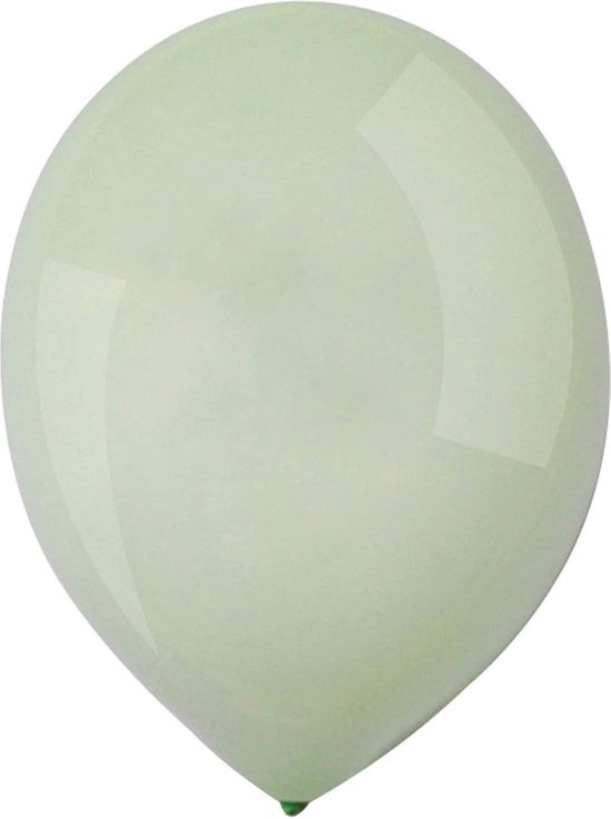 Amscan Ballonnen Macaron 13 Cm Latex Groen 100 Stuks