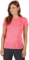 Regatta T-shirt Fingel V Graphic Dames Polyester Roze Maat 52