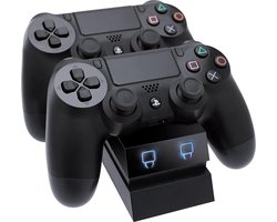 Venom Twin Docking Station voor PS4 Zwart
