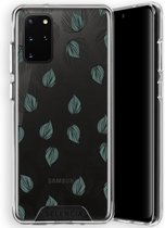 Selencia Zarya Fashion Extra Beschermende Backcover Samsung Galaxy S20 Plus hoesje - Feathers