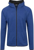 Urban Classics Vest met capuchon -L- Active Melange Blauw