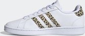 adidas - Grand Court  - Damesschoenen - 38 - Wit