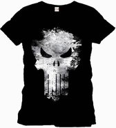 Merchandising MARVEL - T-Shirt Punisher Distress Skull - Black (M)