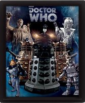 DOCTOR WHO - 3D Lenticular Poster 26X20 - Aliens