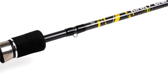 DLT Kinky Light Spin - 2.70m - 2-12g - Zwart - Spinhengel - Roofvis Hengel - Werphengel - Carbon - Streetfishing van DLT — afbeelding 5