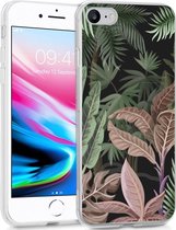 iMoshion Design voor de iPhone SE (2022 / 2020) / 8 / 7 / 6s hoesje - Jungle - Groen / Roze