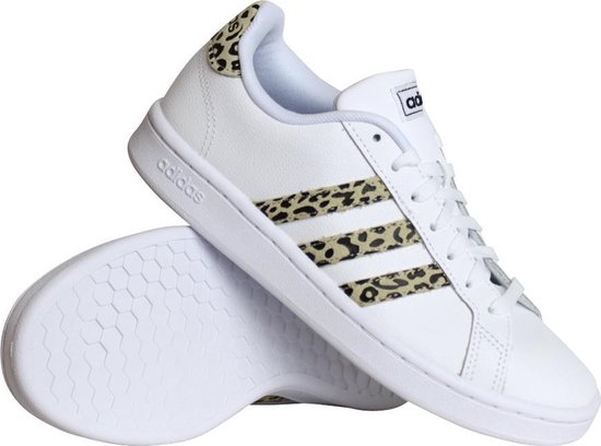 adidas - Grand Court - Damesschoenen - 37 1/3 - Wit | bol.com