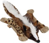 Ebi hondenknuffel Flatty fox unstuffed squeaker & crackle 54x27CM